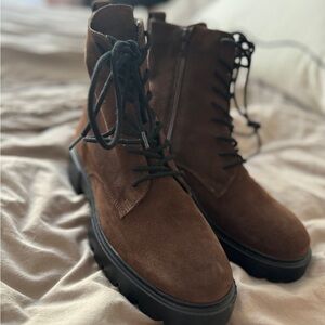 Women’s Brown Suede Boots